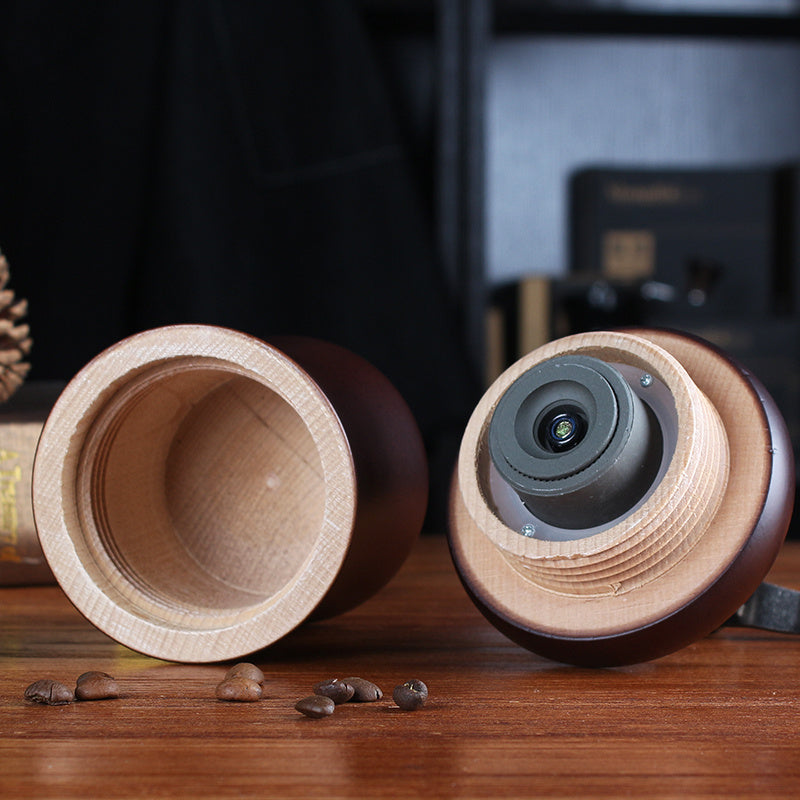 Manuelle Kaffeemühle Natur Holz