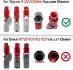 Flex Adapter für Dyson V12 Leicht Staubsauger, Knickelement für Dyson V12/V10Slim/Digital Slim Leicht Staubsauger