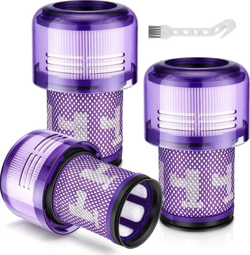 3 Stück HEPA Filter für Dyson V12 Detect Slim Absolute
