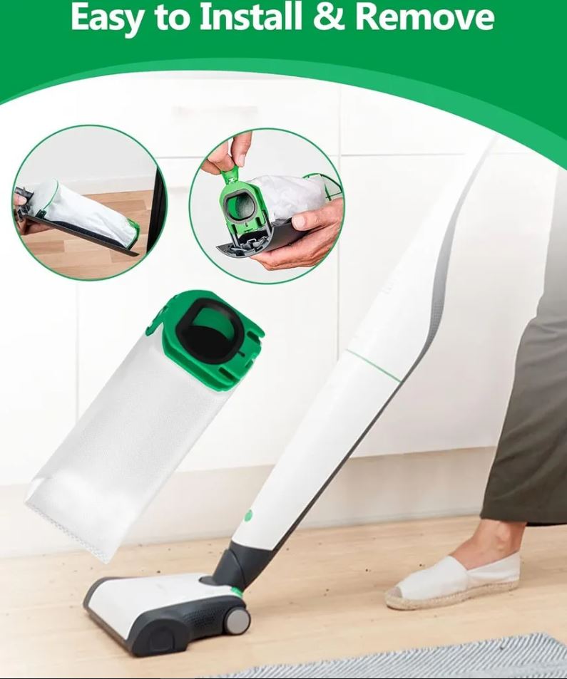 12 vacuum cleaner bags compatible with Vorwerk Kobold VB100 FP100 VB 100 FP 100