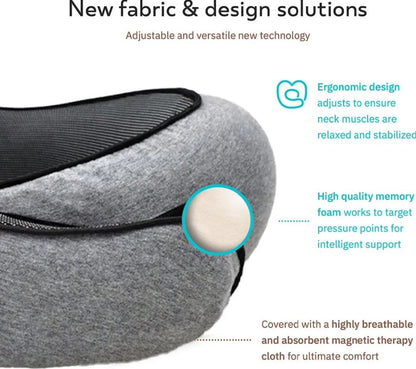 Travel Neck Pillow, Chin Support Pillow, Adjustable Pillow for Home