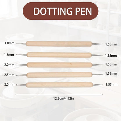 Modeling tool, sculpting tools, ceramic clay, clay sculpting tool with storage bag