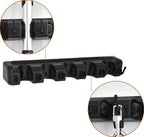 Besenhalterung Wand Halter Besen Mop Halter 6 Haken Besenhalter Gerätehalter Wandhalterung