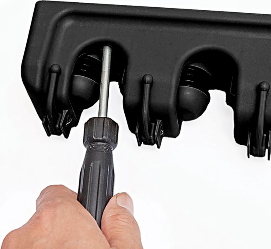 Besenhalterung Wand Halter Besen Mop Halter 6 Haken Besenhalter Gerätehalter Wandhalterung