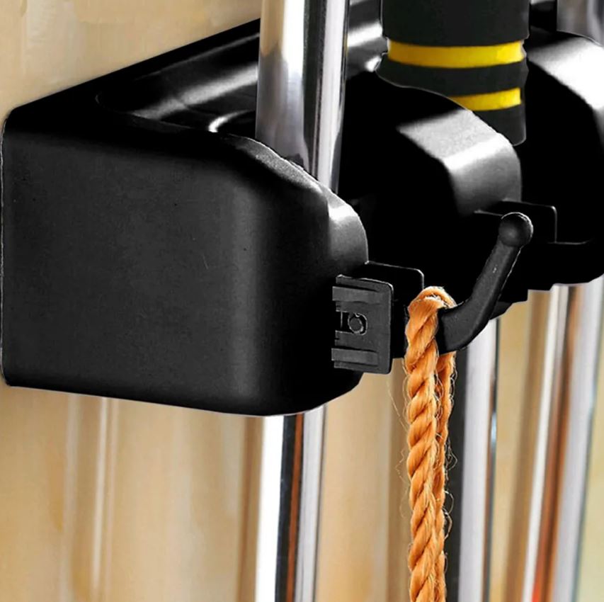 Besenhalterung Wand Halter Besen Mop Halter 6 Haken Besenhalter Gerätehalter Wandhalterung