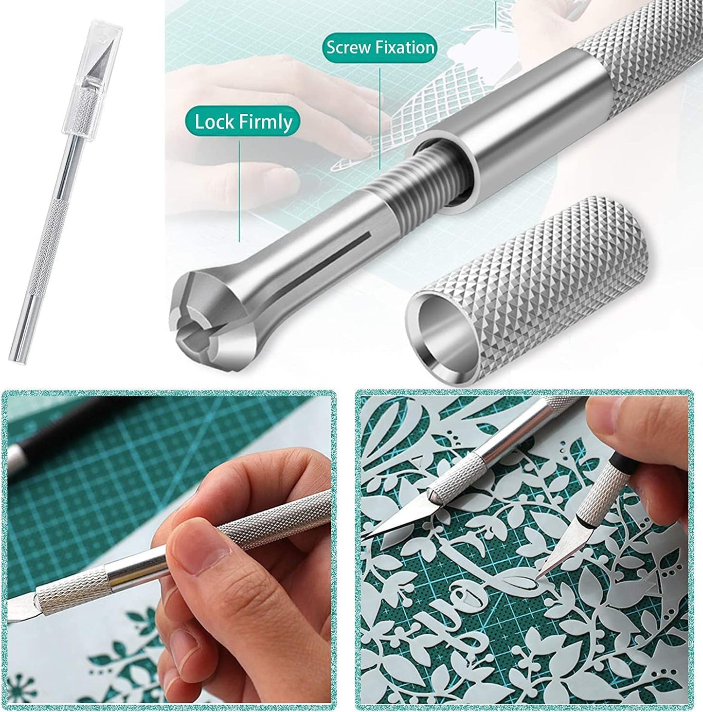 12-Pack DIY Vinyl Tool Set, Stainless Steel Weeding Tools with HTV