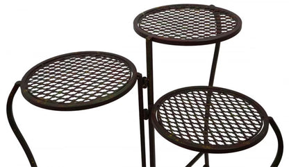Flower staircase Melissa folding approx. 57 cm - garden decoration